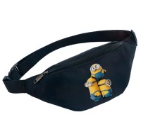 Поясная сумка Гадкий я (Миньоны) черная №2