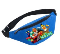 Поясная сумка Улица сезам (Sesame Street) голубая №2