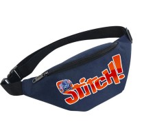 Поясная сумка Стич (Stitch) синяя №4