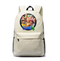 Рюкзак Персонажи Симс (The Sims) белый №2