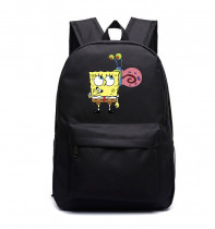 Рюкзак Губка Боб и Гэри (Sponge Bob) черный №5