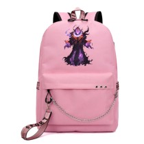 Рюкзак орк-шаман Клык (Solo Leveling) розовый с цепью №4