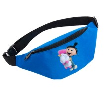 Поясная сумка Гадкий я (Миньоны) голубая №3
