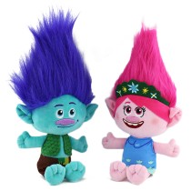 Набор мягких игрушек Цветан и Розочка - Тролли (Trolls)