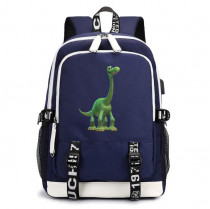 Рюкзак Хороший Динозавр (The Good Dinosaur) синий с USB-портом №2