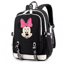 Рюкзак Минни Маус (Mickey Mouse) черный с USB-портом №4