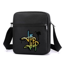 Сумка через плечо  Хип-хоп (Hip-Hop) черная №1