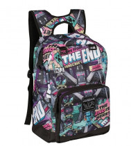 Рюкзак серый с Эндерменом из Майнкрафт- Minecraft