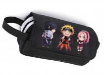 Пенал с героями аниме "Наруто" черный №1