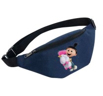 Поясная сумка Гадкий я (Миньоны) синяя №3