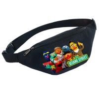 Поясная сумка Улица сезам (Sesame Street) черная №2
