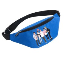 Поясная сумка STRAY KIDS голубая №1