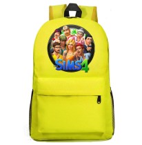 Рюкзак Персонажи Симс (The Sims) желтый №2