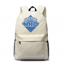 Рюкзак Доктор Кто (Doctor Who) белый №1