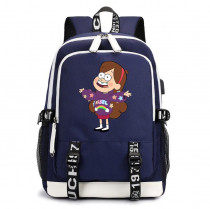 Рюкзак Мэйбл синий с USB-портом №4