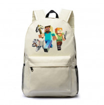 Рюкзак Майнкрафт (Minecraft) белый №2