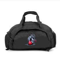 Сумка-рюкзак Боевые искусства черная (MMA) №1