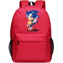 Рюкзак Соник (Sonic) красный №3