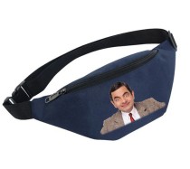 Поясная сумка Мистер Бин (Mr. Bean) синяя №2
