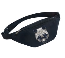 Поясная сумка с Медвежатами (Панда) черная №5