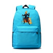 Рюкзак Призрачный гонщик (Ghost Rider) голубой №2