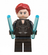 Минифигурка Черная Вдова из фильма "Мстители" (совместимая с Лего)