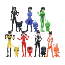 Набор фигурок Леди Баг и Супер Кот (14 шт.)