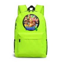 Рюкзак Персонажи Симс (The Sims) зеленый №2