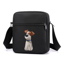 Сумка через плечо Тайная жизнь домашних животных черная №2