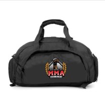 Сумка-рюкзак Боевые искусства черная (MMA) №2