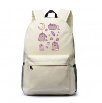 Рюкзак Кот Пушин белый №2