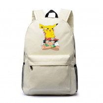 Рюкзак Эш и Пикачу (Pokemon) белый №8