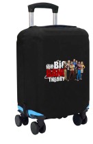 Чехол на чемодан M - Теория большого взрыва (The Big Bang Theory) черный №1
