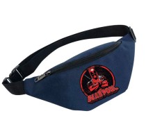 Поясная сумка Дедпул (Deadpool) синяя №2