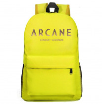 Рюкзак Аркейн (League of Legends) желтый №5