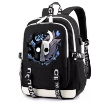 Рюкзак Рыцарь из игры Hollow Knight черный с USB-портом №1