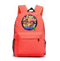 Рюкзак Персонажи Симс (The Sims) оранжевый №2