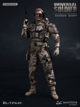 Премиум-фигурка Универсальный Солдат — GR13 Damtoys Blitzway DMS001 1/6th scale Universal Soldier Andrew Scott figure