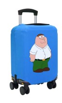 Чехол на чемодан M - Питер Гриффин (Family Guy) синий №2