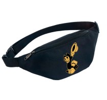 Поясная сумка Бенди и чернильная машина черная №1