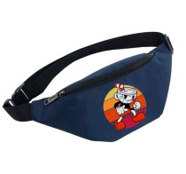 Поясная сумка Капхед (Cuphead) синяя №5