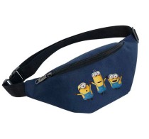 Поясная сумка Гадкий я (Миньоны) синяя №4