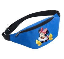 Поясная сумка герои Микки Маус (Mickey Mouse) голубая №1
