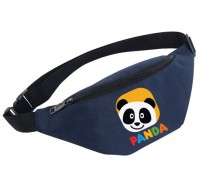 Поясная сумка с Медвежатами (Панда) синяя №6