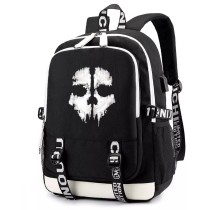 Рюкзак Гоуст - Ghost (Call of Duty)  черный с USB-портом №3