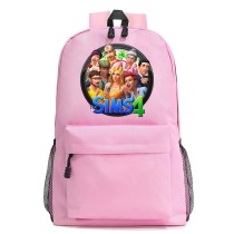 Рюкзак Персонажи Симс (The Sims) розовый №2
