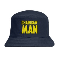 Панама Человек-бензопила (Chainsaw Man) синяя№1