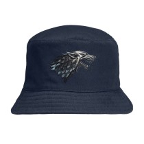 Панама Герб дома Старков (Game of Thrones) синяя№1