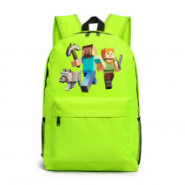 Рюкзак Майнкрафт (Minecraft) зеленый №2