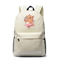 Рюкзак Капибара балерина (Capybara) белый №5